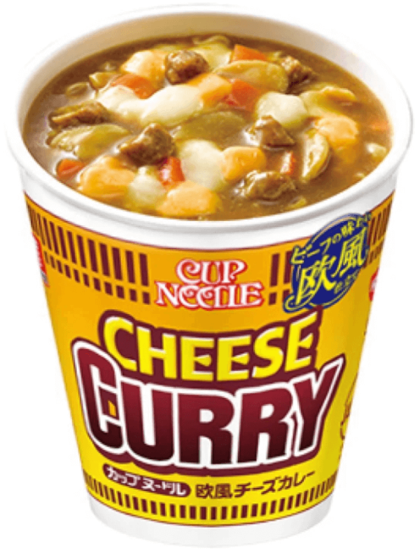 닛신 컵누들 치즈커리맛