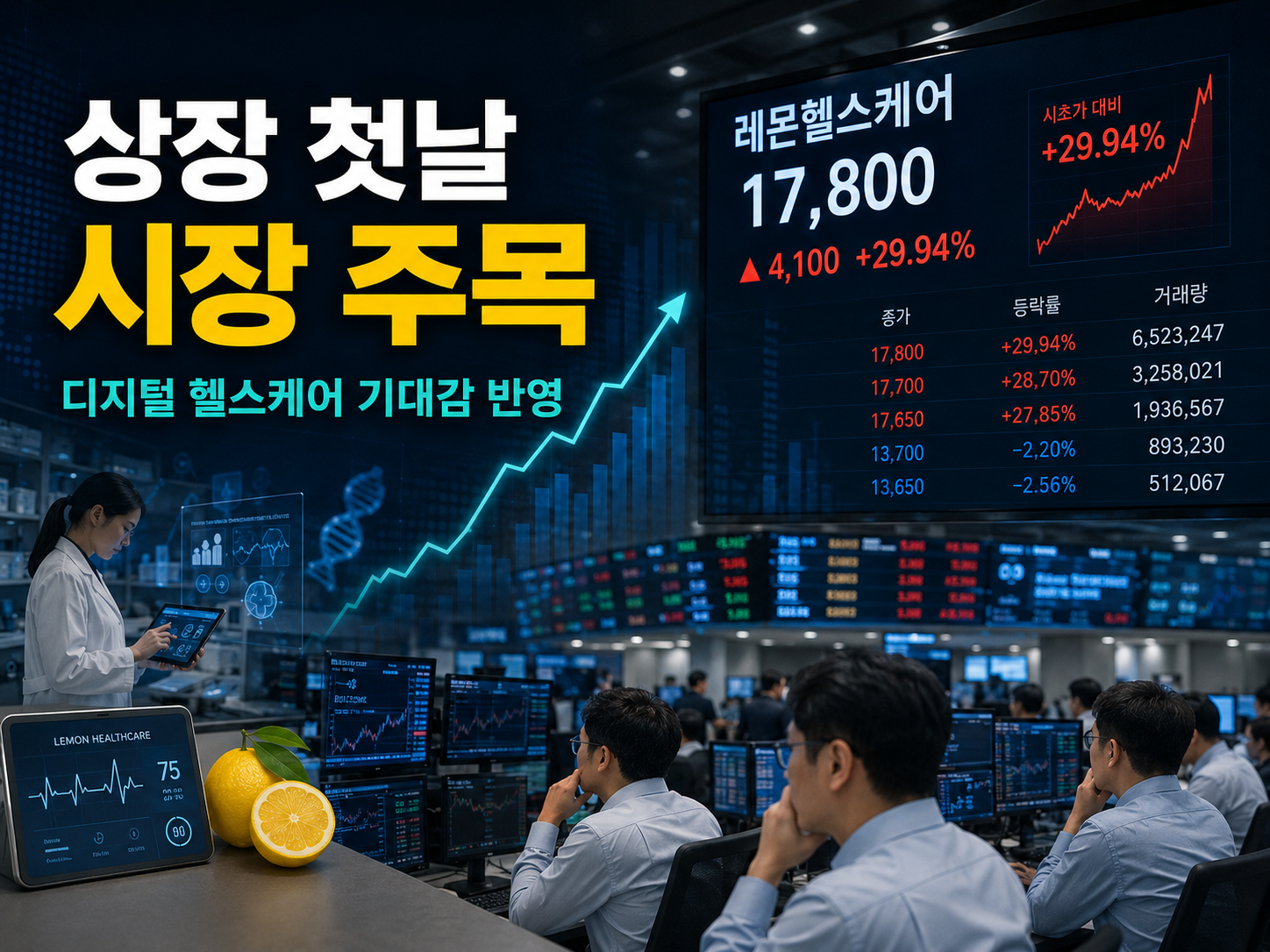 레몬헬스케어 코스닥 입성&hellip;청구의신&middot;실손24로 주목받는 의료데이터 기업