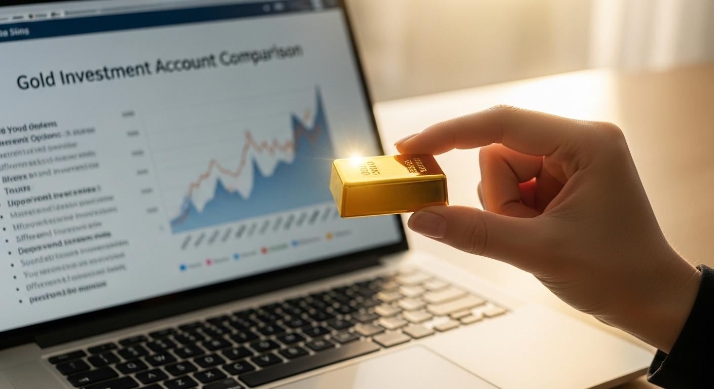 금 투자 통장 비교
