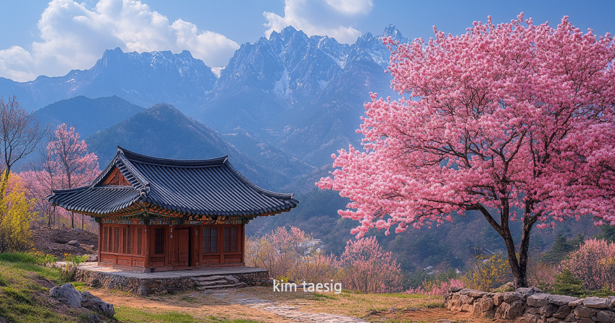 구병산의 사계절