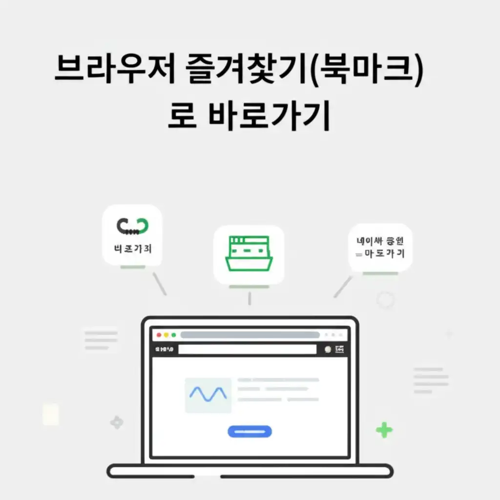 네이버증권바로가기_pc-browser-bookmark
