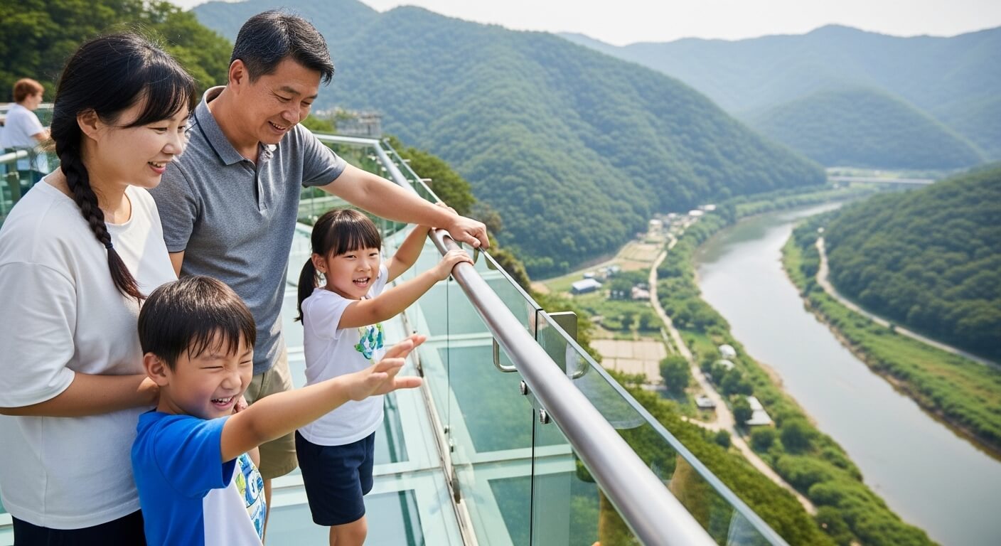 초등학교 여름방학 단양 만천하스카이워크