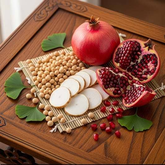 갱년기 열감&middot;우울감 날리는 천연 에스트로겐 음식 5가지!