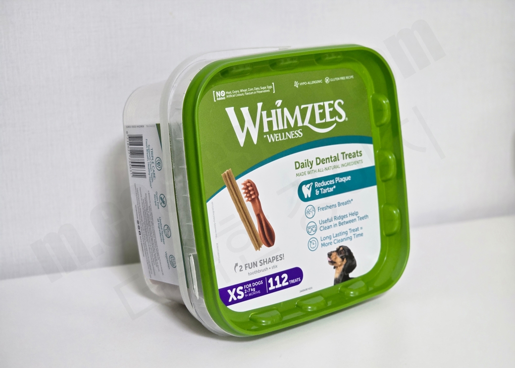 윔지스 덴탈껌 박스 모습