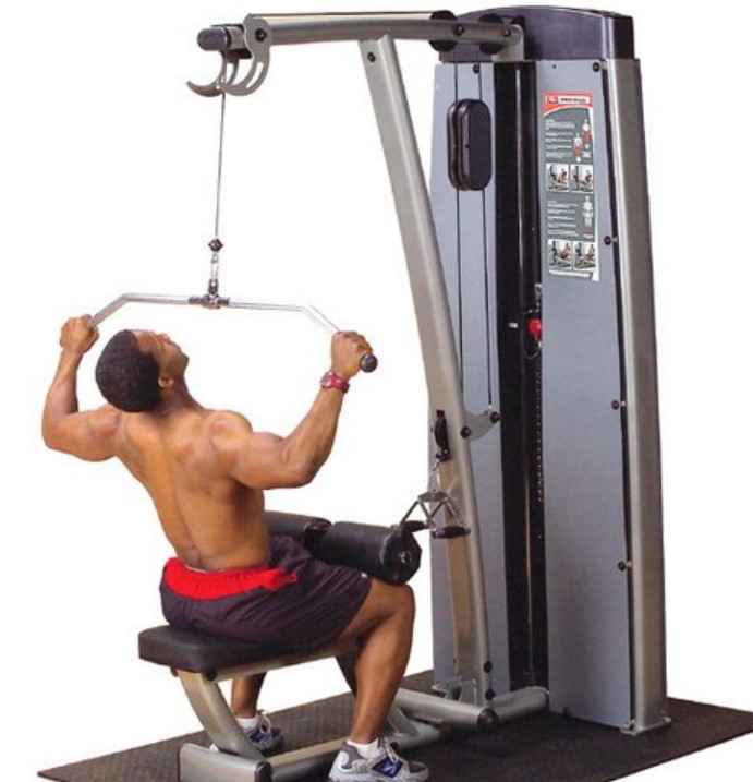 헬스기구 : 랫 풀다운 사용법