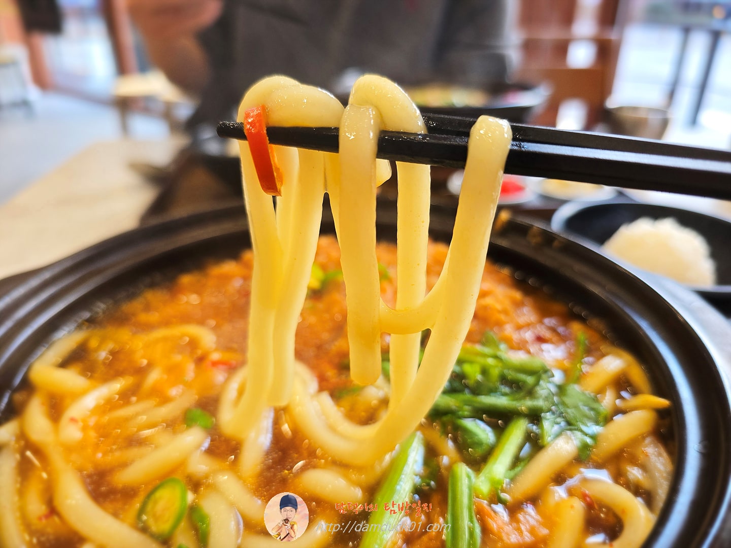 로스카츠 김치우동 나베