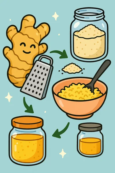 생강청 만드는 법 단계별 초간단 레시피8