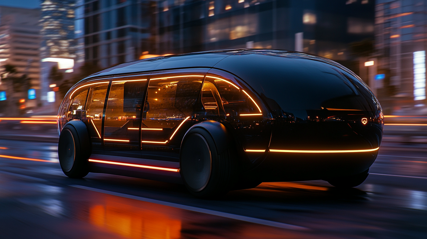 미래 자율주행 자동차의 모습