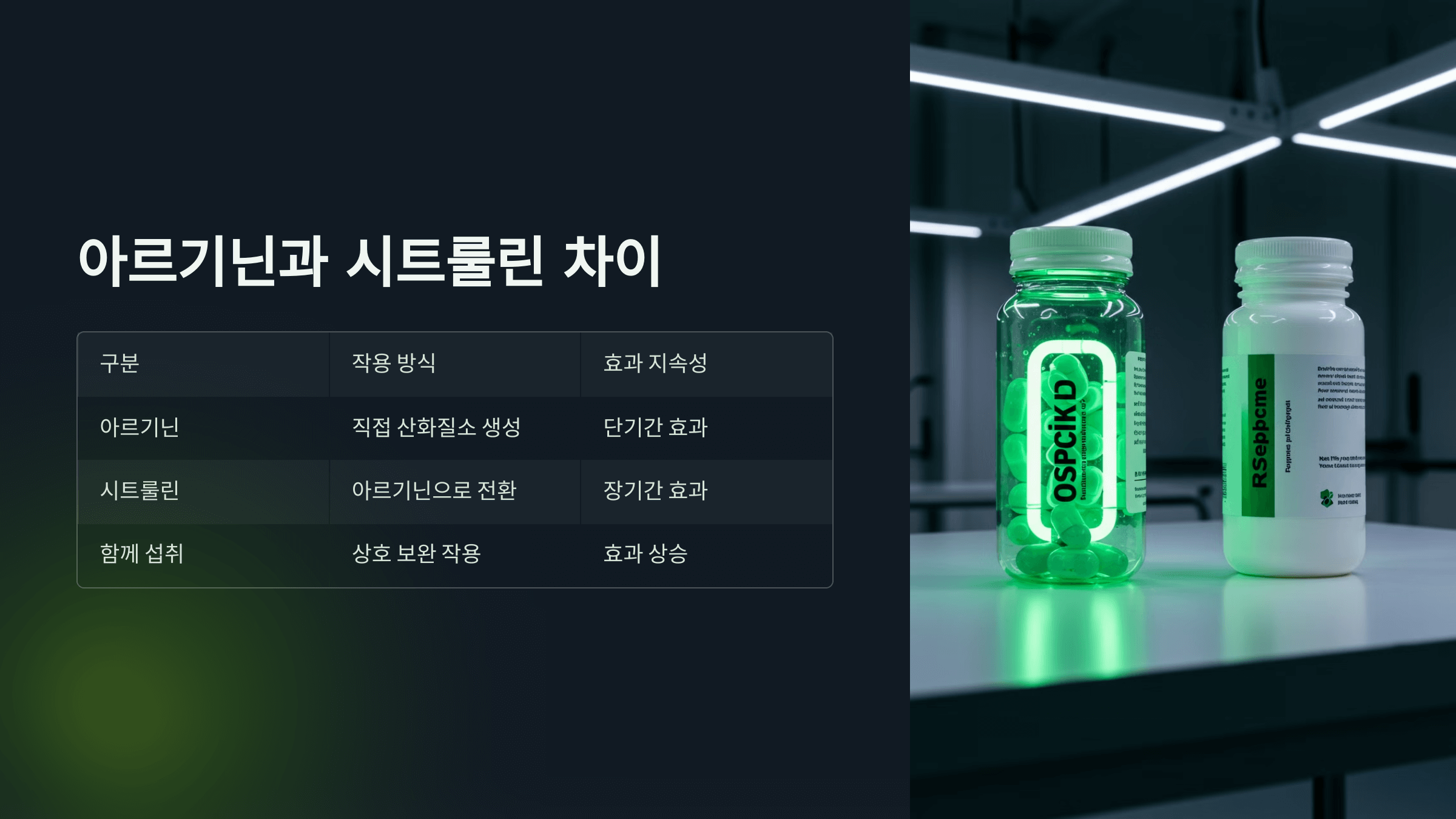 아르기닌과 관련된 사진입니다.