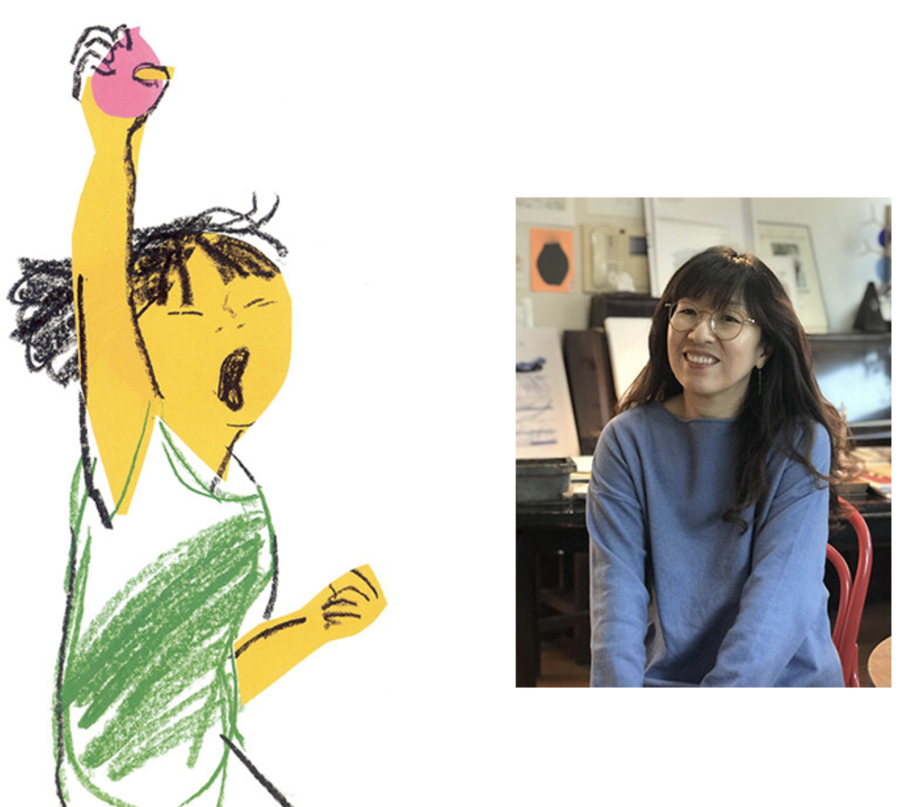 한국그림책 작가 이수지 이미지