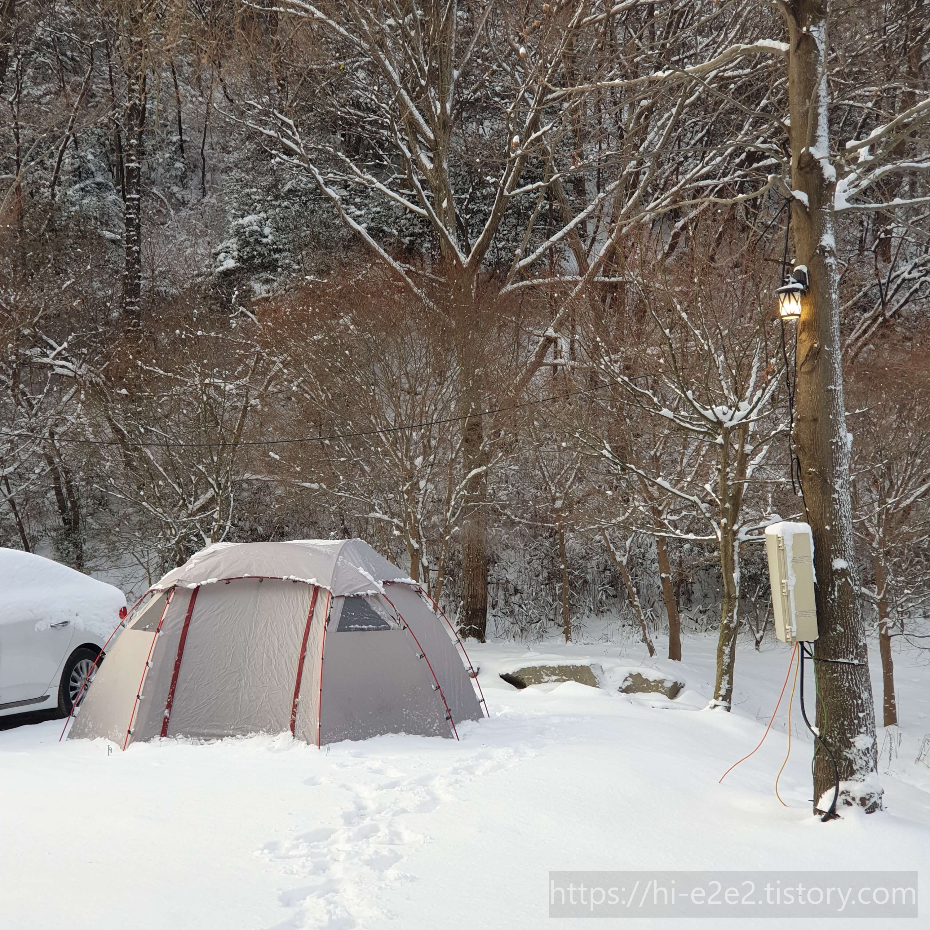 이니야네의 첫 설캠