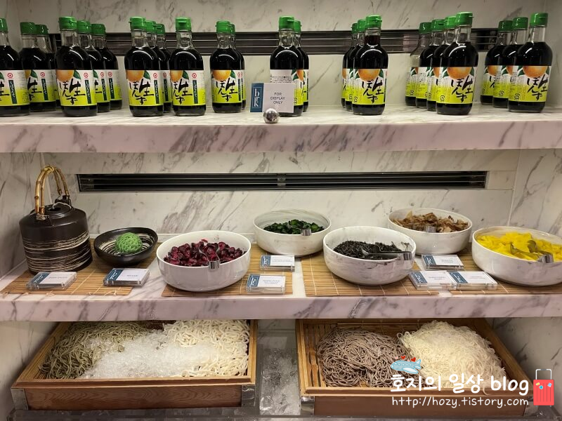 JW메리어트 싱가포르 조식 일식코너