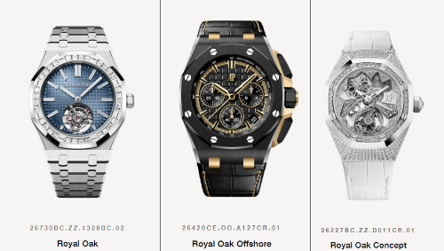 남성 명품 시계 브랜드 TOP 5 역사와 대표 모델 및 특징 _오데마 피게 모델 3가지