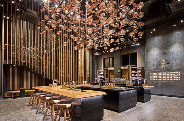 스타벅스의 다양한 형태의 매장