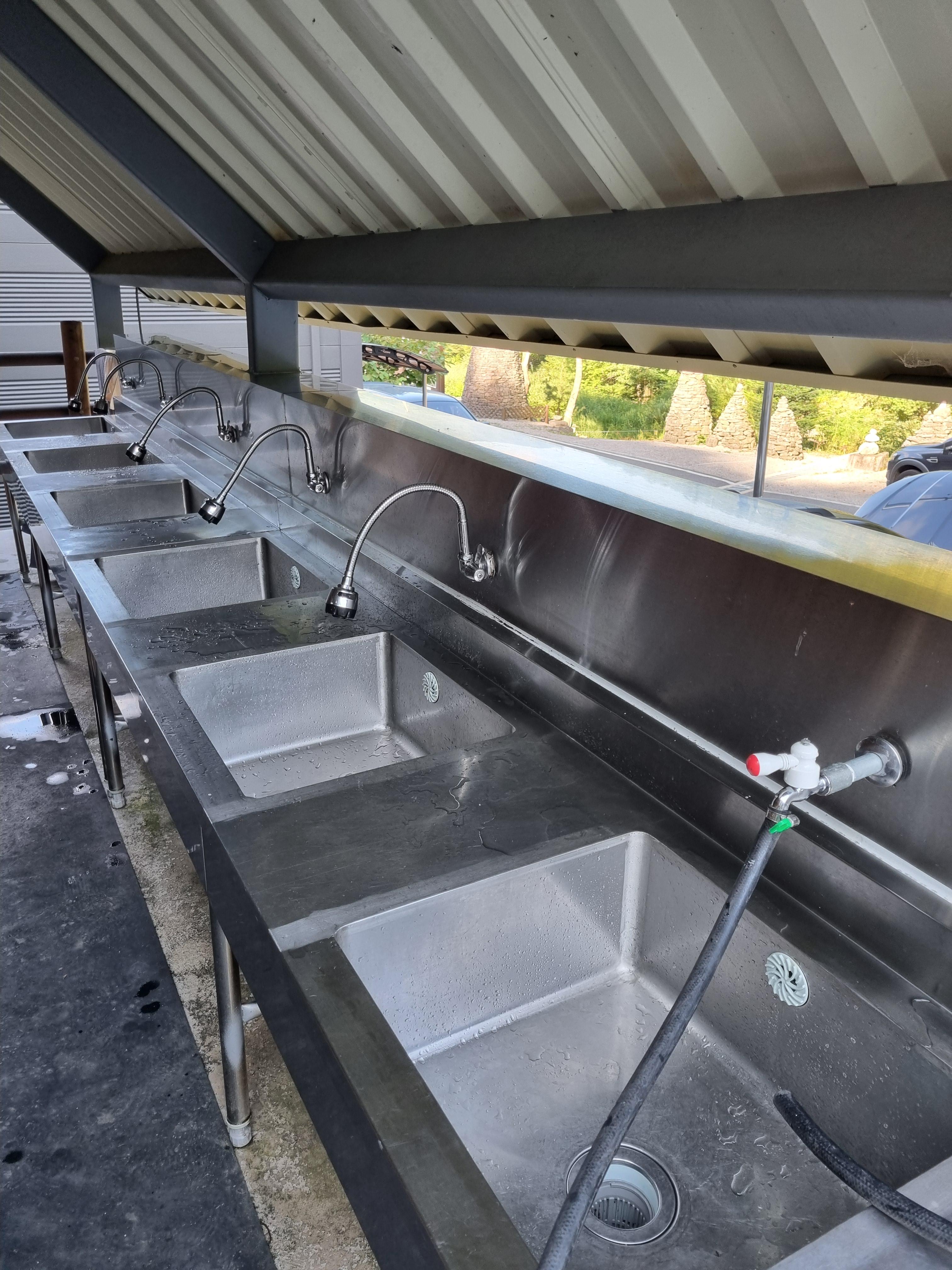 두타산자연휴양림 개수대