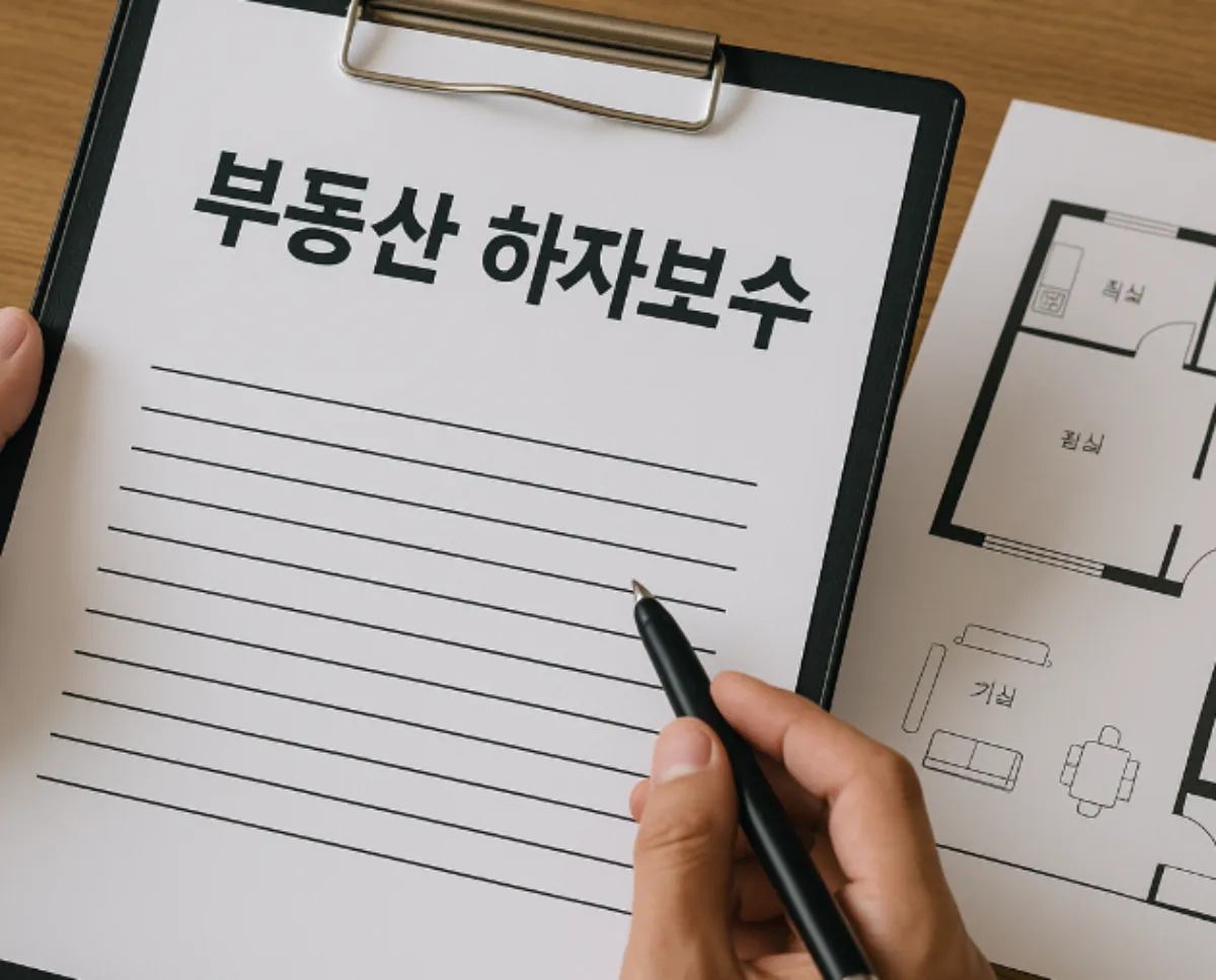 부동산 하자 보수 청구 서류
