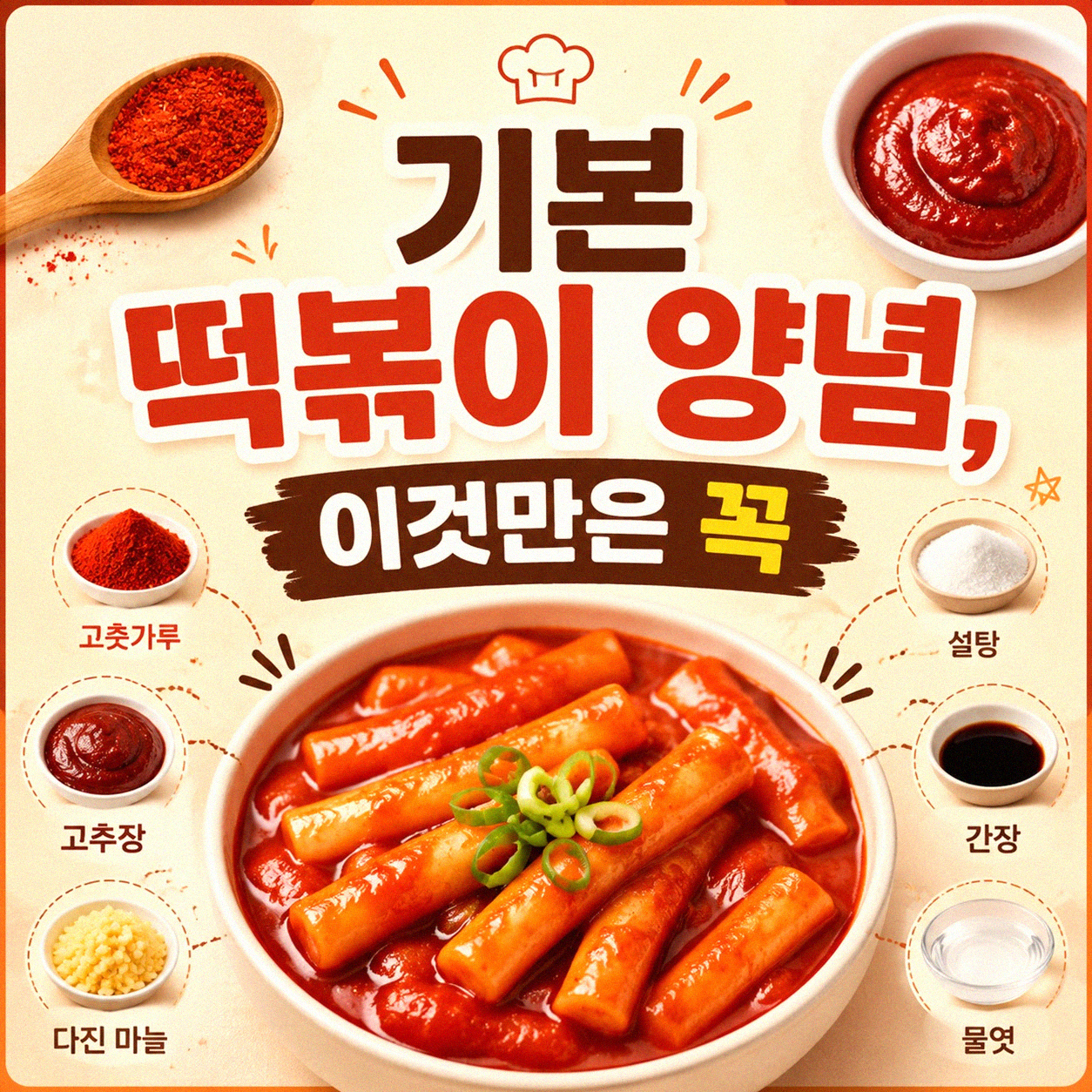 나만의 떡볶이 소스, 뭘 더해야 더 맛있을까