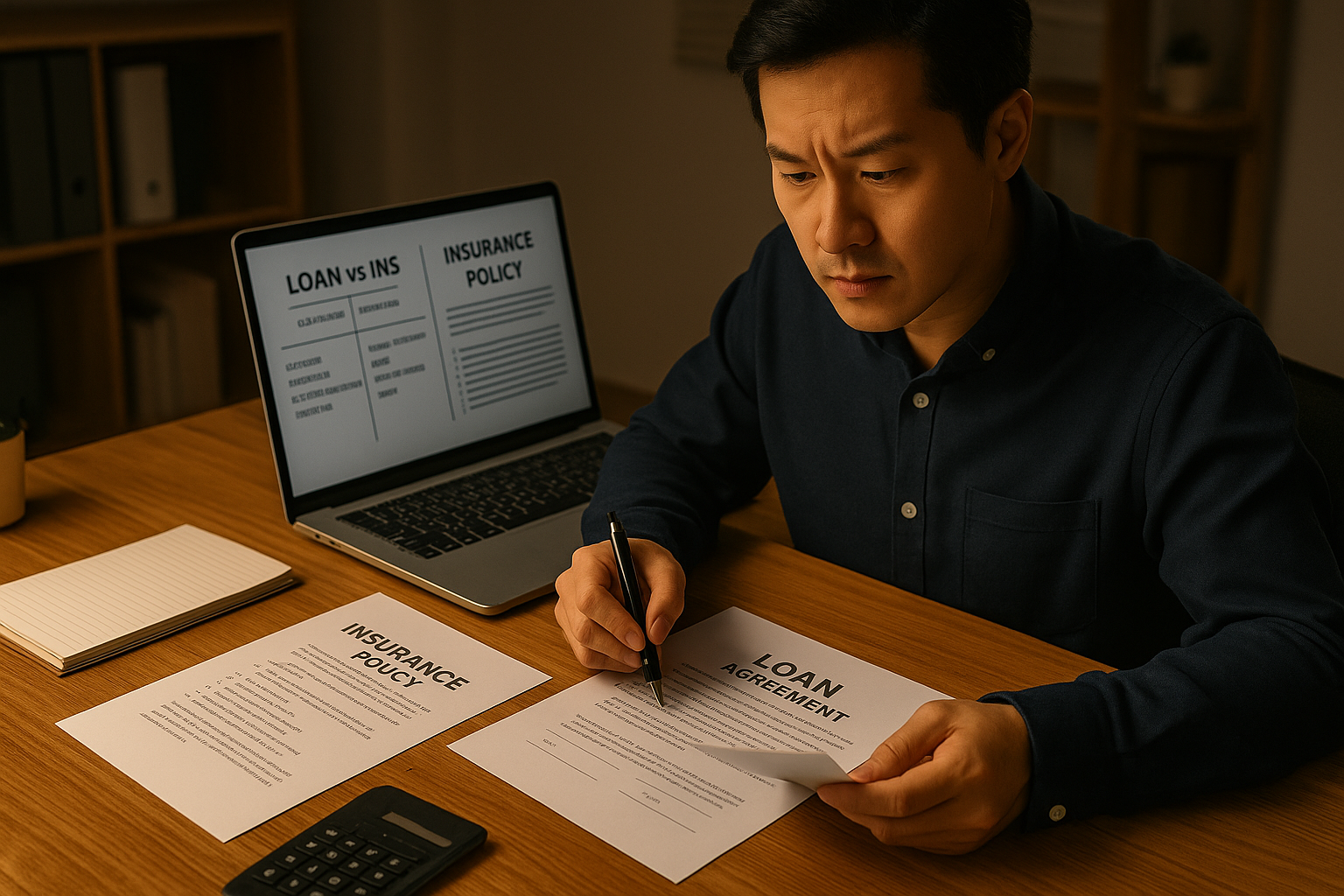 대출과 보험자료 비교