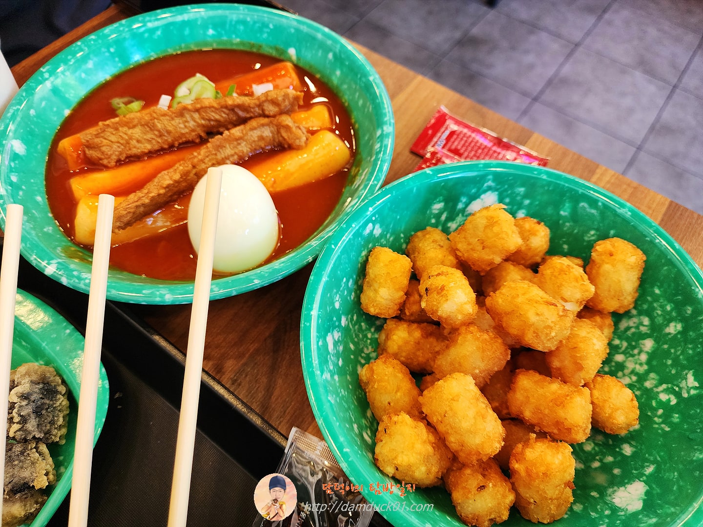 가래떡 떡볶이, 한그릇 맛감자