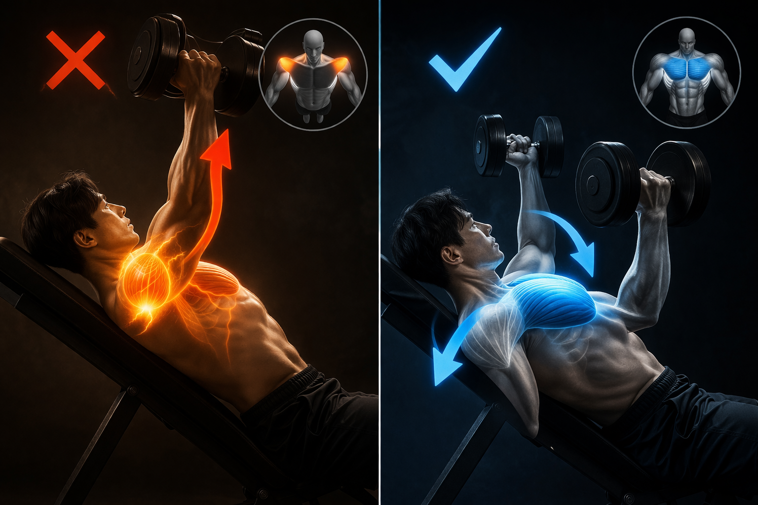 왜 윗가슴은 의식하지 않으면 절대 안 쓰이는가