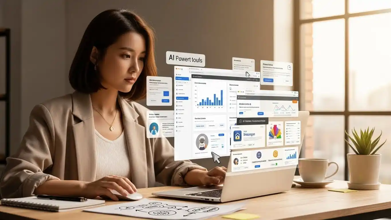 <img src="ai_tools_core_function_applied_by_solo_entrepreneur.webp" alt="AI 도구의 핵심 기능을 파악해 실전에 적용하는 1인 기업가의 모습, 이미지 입니다">