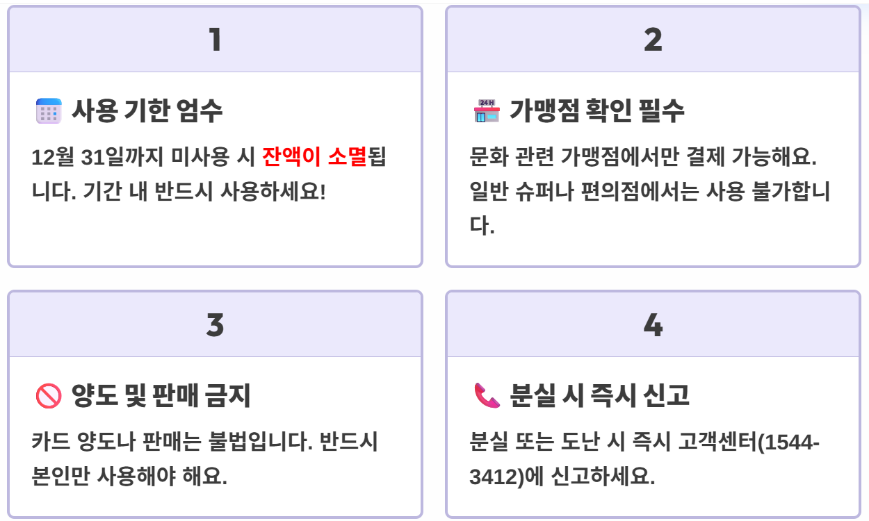 2026 문화누리카드 온라인사용처