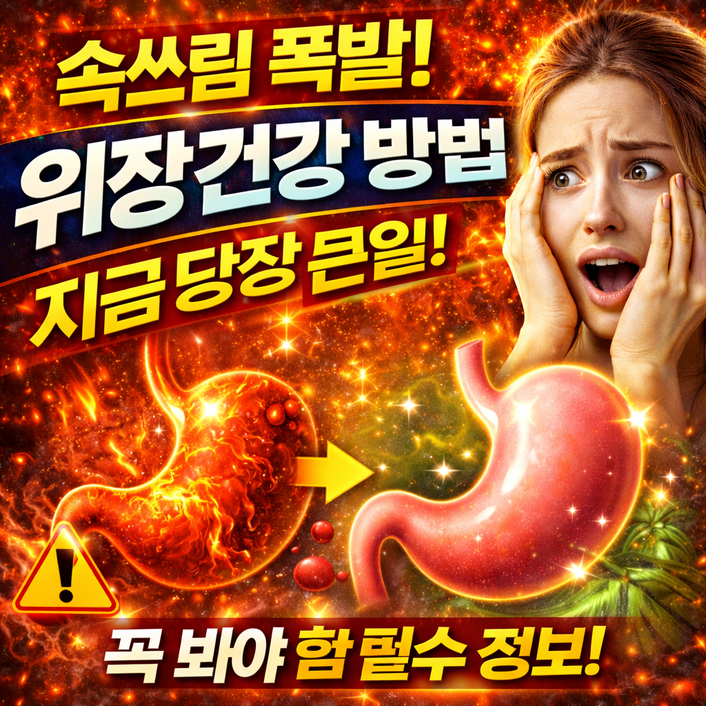 위장 건강 방법 (속 편해지는 현실적인 장·위 관리 루틴)