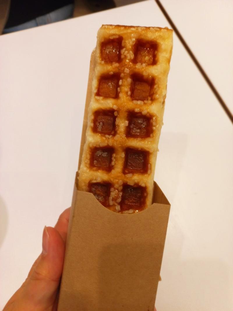 빽다방 긴 페스츄리 와플