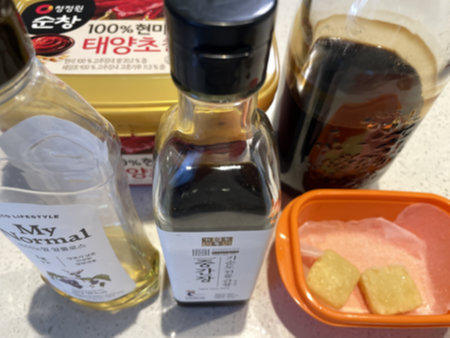 소고기 고추장볶음 재료 - 양념류