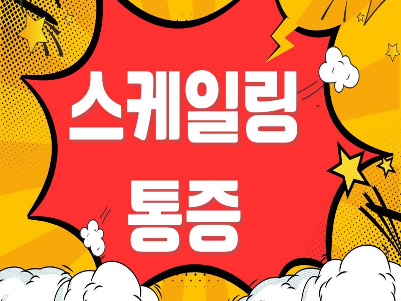 스케일링 통증