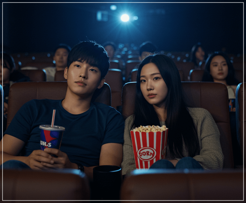 영화소비쿠폰으로 영화보는 커플