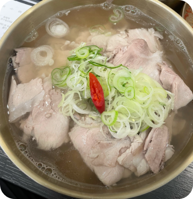 막퍼주는집 돼지곰탕