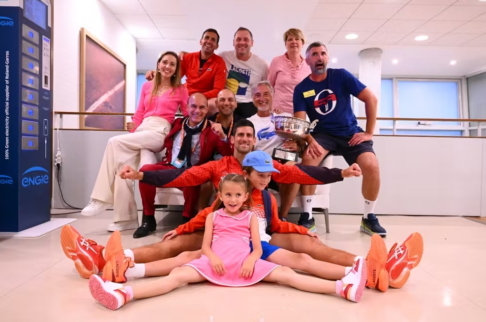 전연령 즐길 수 있는 테니스(조코비치 가족)