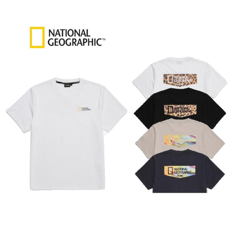내셔널지오그래픽 아웃도어 만텔라 BACK BIG LOGO H TEE - N222UTS040