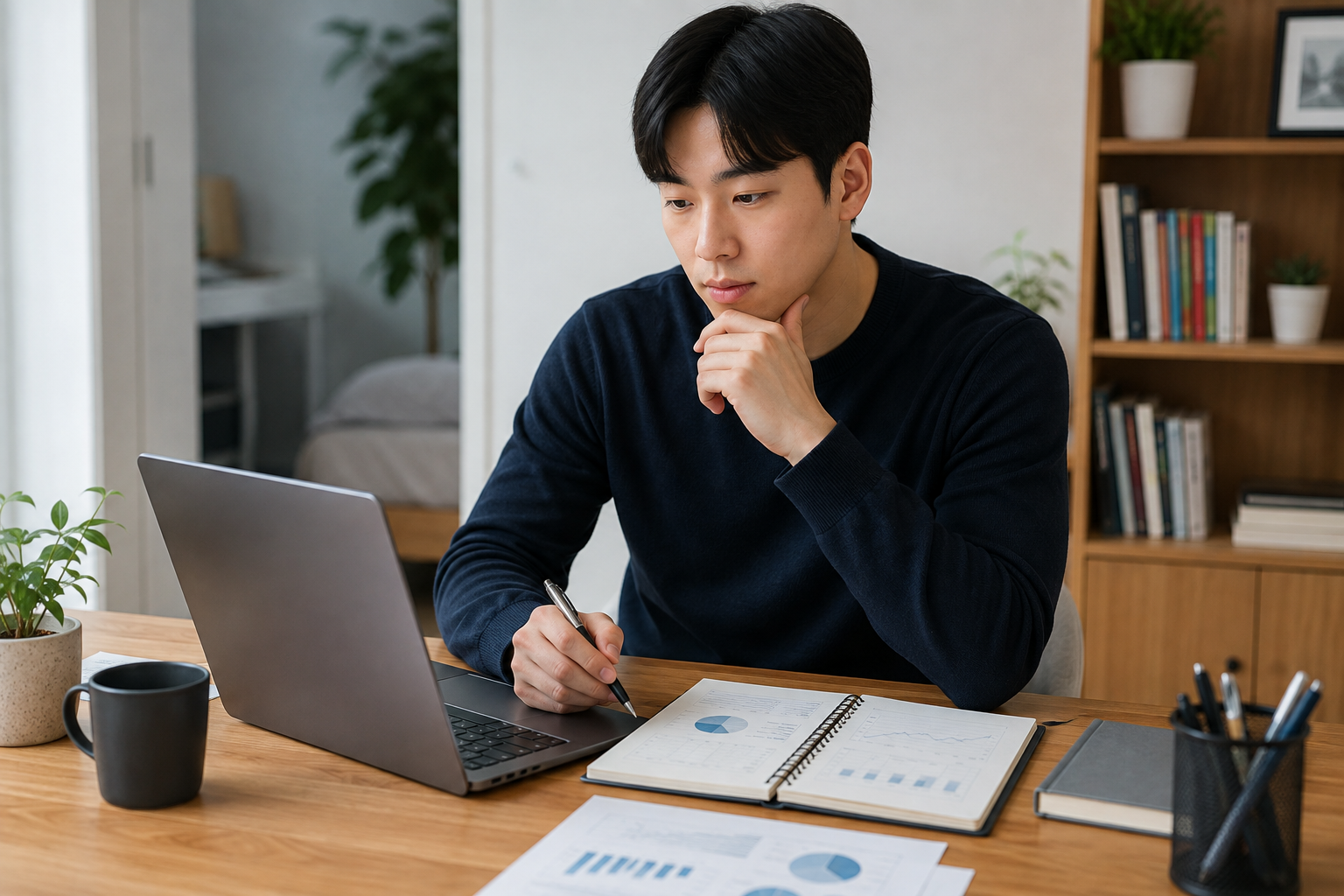 청년형 생산적금융 ISA 가입을 검토하는 사회초년생