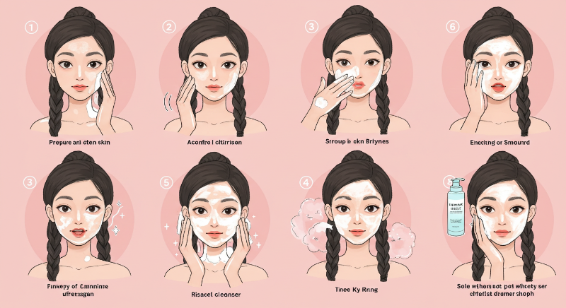 너무 자주, 강한 세정력의 제품으로 세안