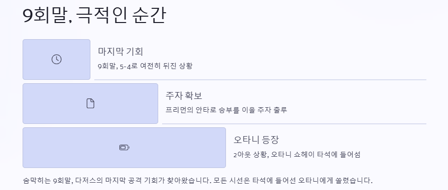 다저스 8연승! 오타니 끝내기포