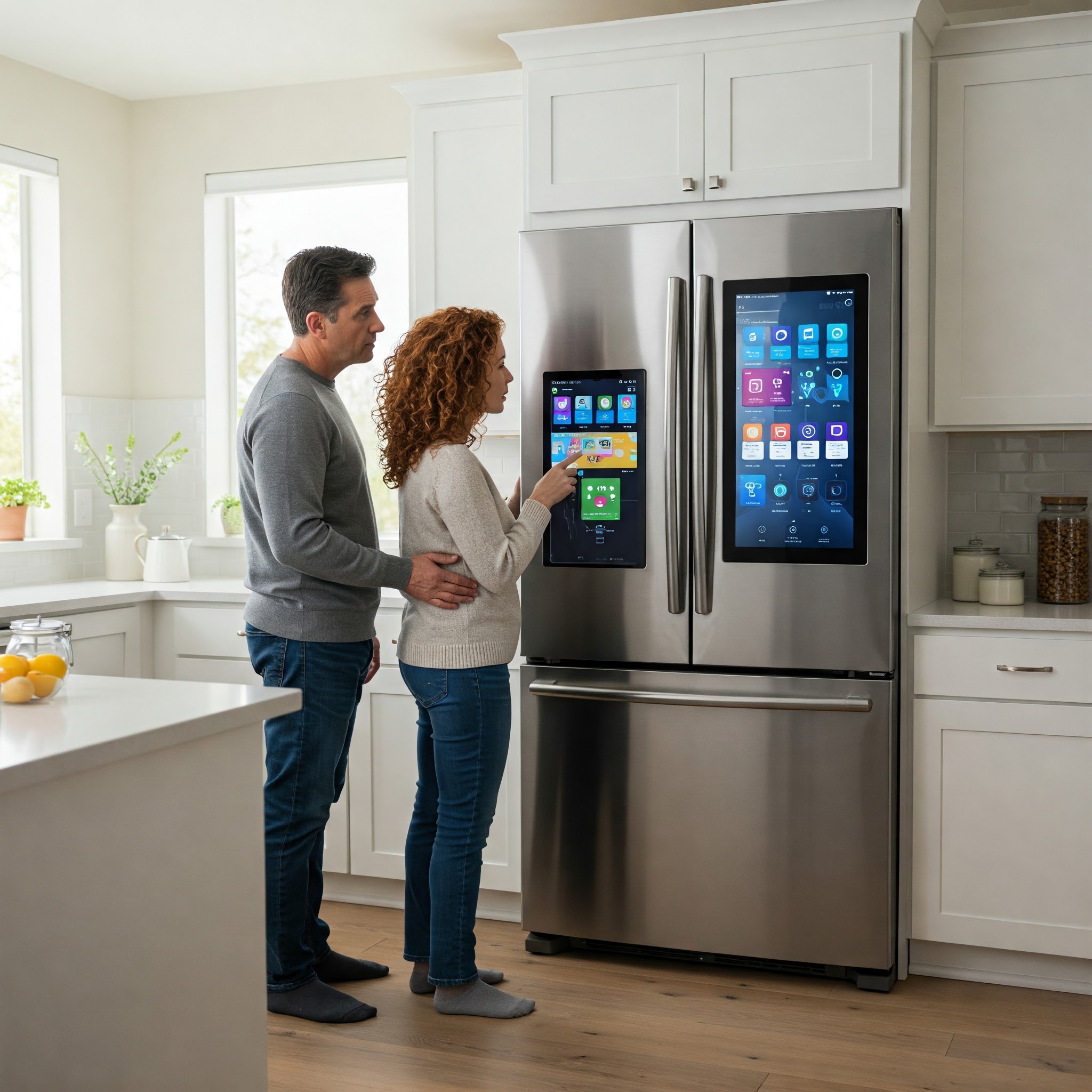 시니어 IOT 냉장고 사용