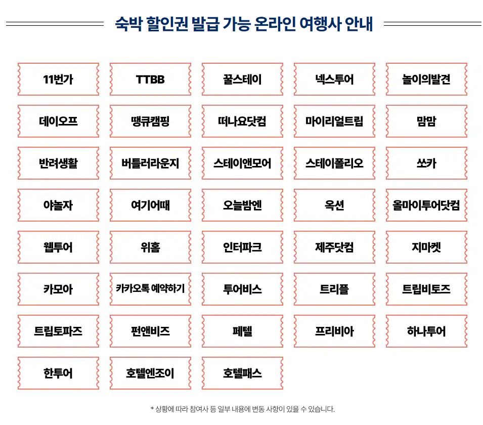 숙박세일페스타 할인쿠폰 및 추가할인방법 완벽 정리