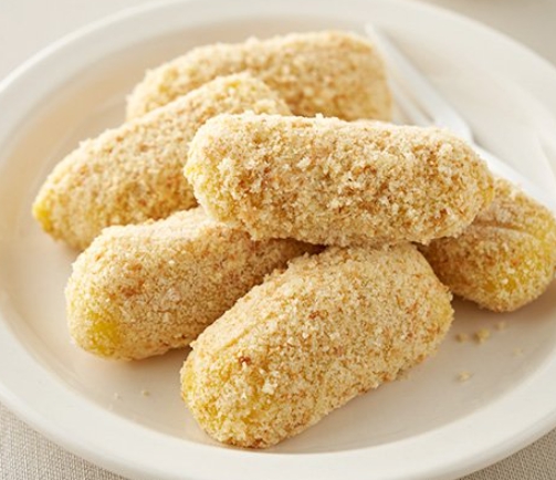 한국의 떡 종류 바나나떡-바나나 인절미