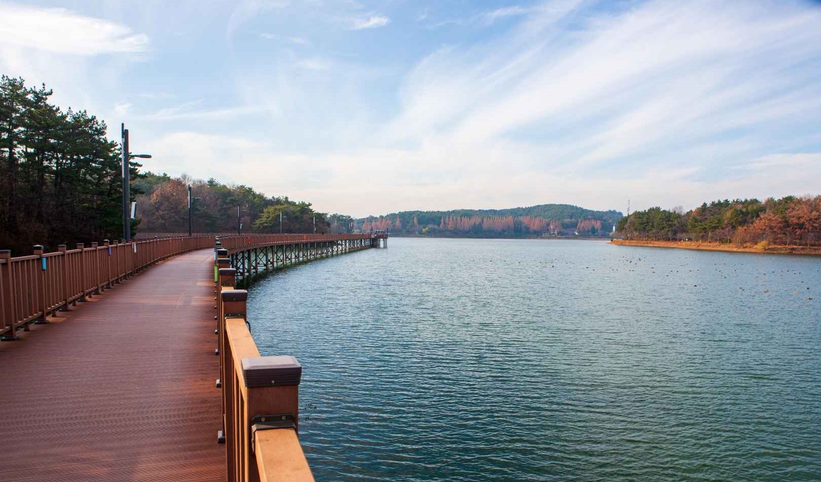 군산 은파호수공원