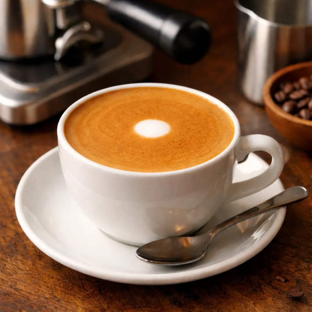 플랫화이트 특징 (리스트레토샷, 마이크로폼, 화이트닷)