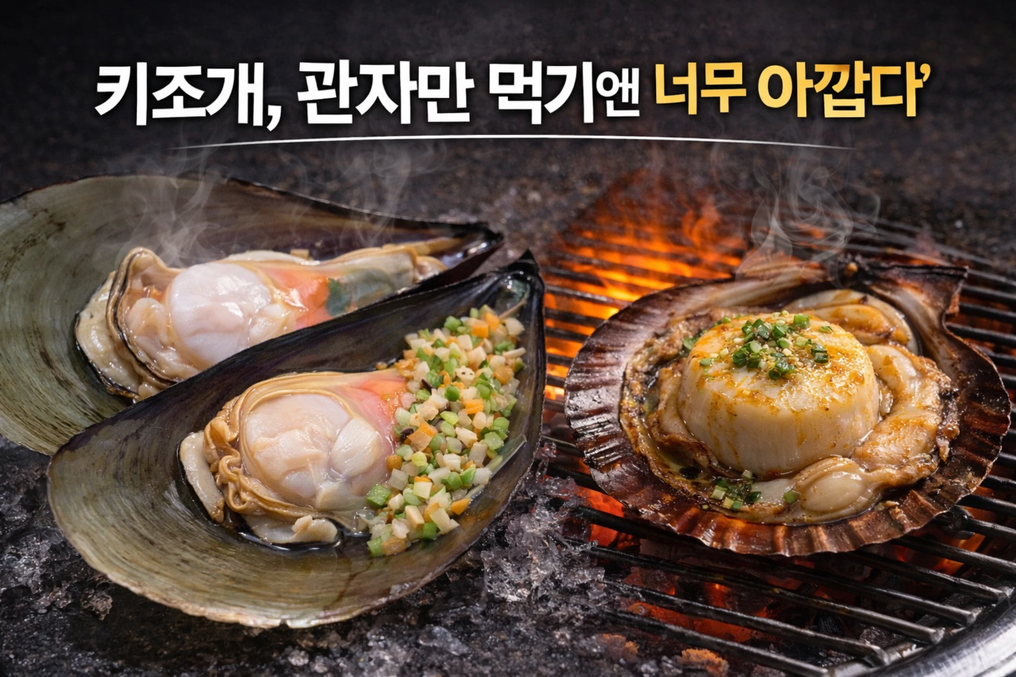 키조개 효능부터 손질법까지 – 관자만 먹기엔 너무 아까운 이유