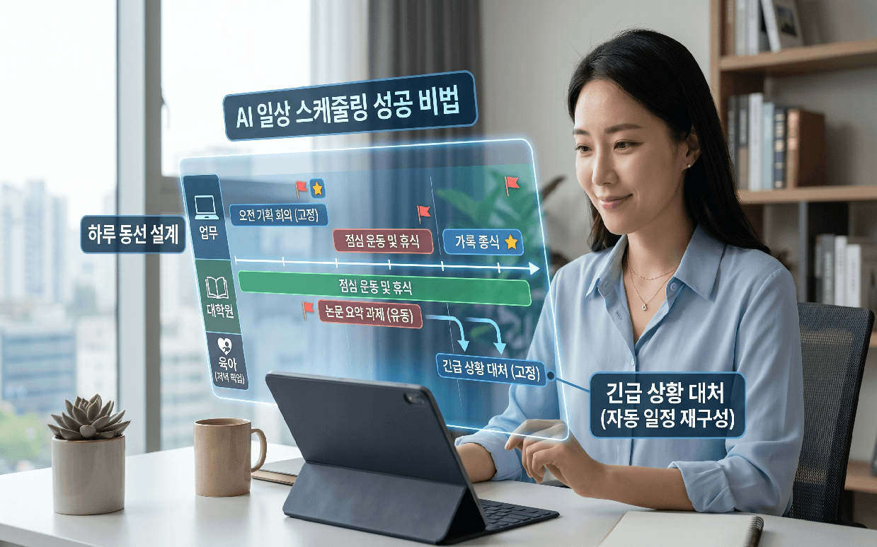 AI 일상 스케줄링 작성
