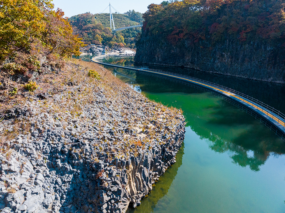 생생정보 한탄강 물윗길 주상절리길 두루미교