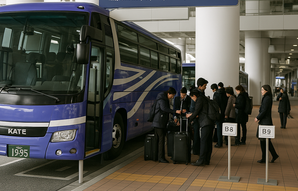 공항버스 모습