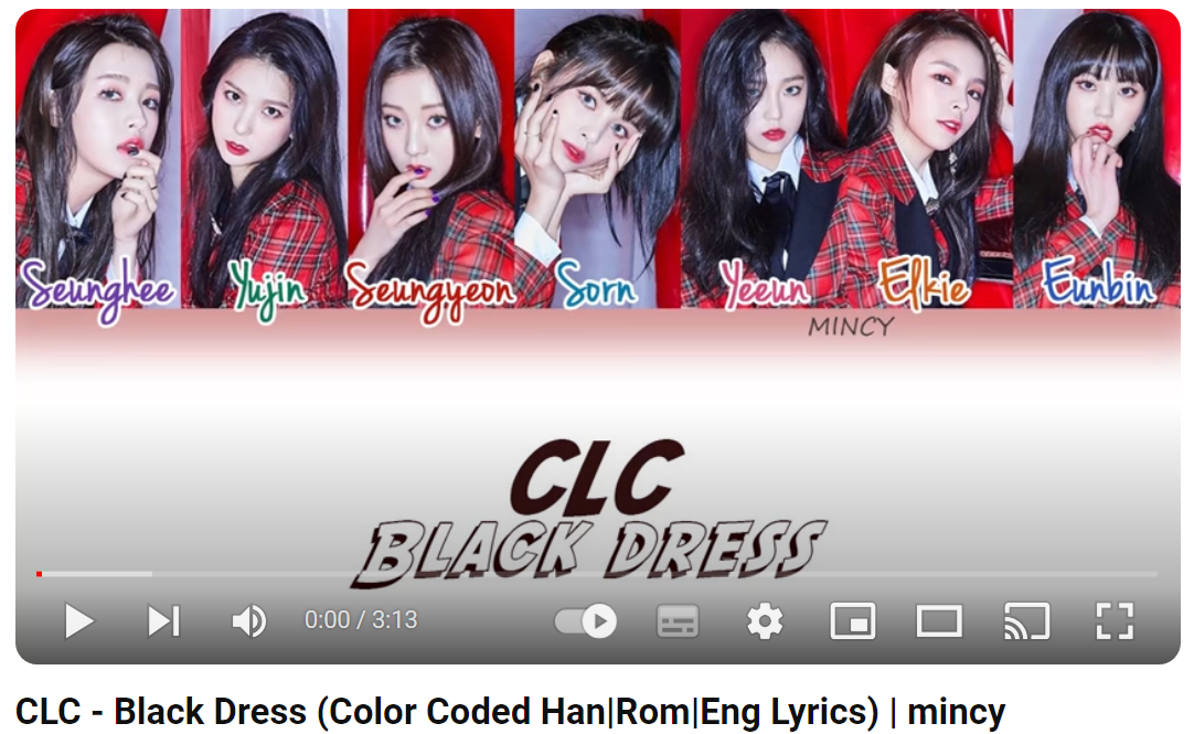 씨엘씨-BLACK-DRESS