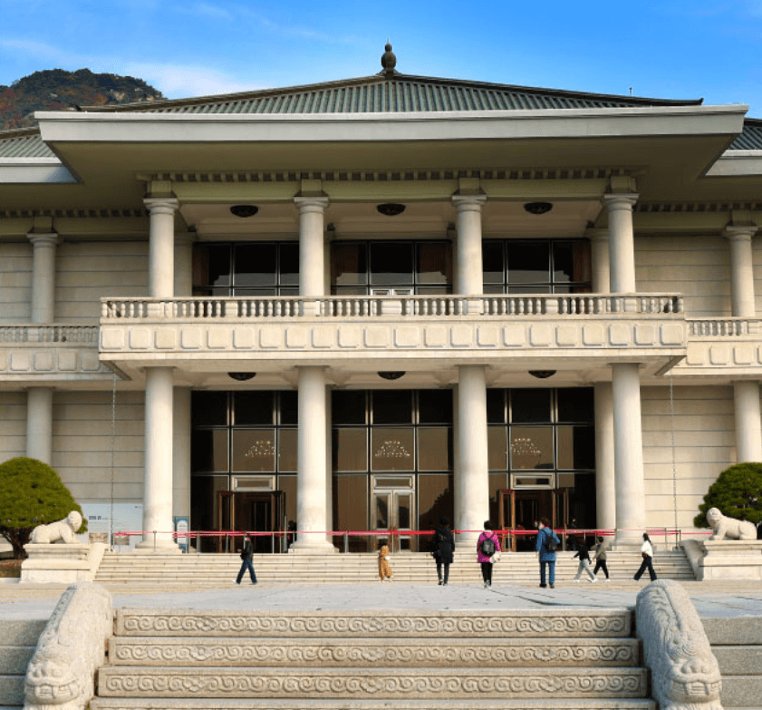 청와대 관람 주차장 및 동선 정리