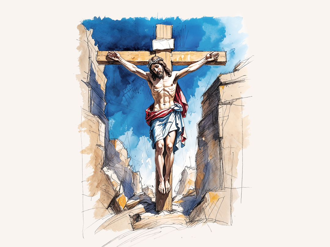 25년 4월 18일 말씀 카드 성경구절 : 다 이루어졌다. (요한 19,30)