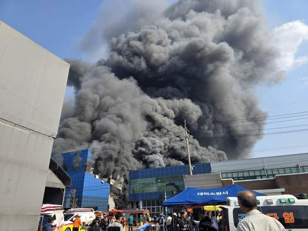 대전 화재 연락 두절 14명